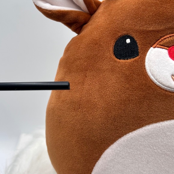 Squishmallows Rudolph the Red Nosed Reindeer Plush Toy 8 Inch Brand New Holiday - Picture 7 of 12